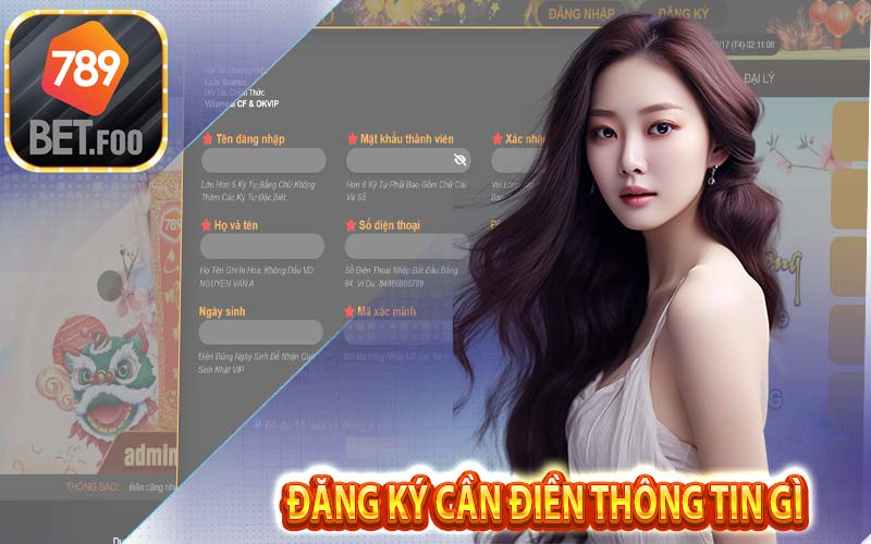 Những thông tin nào cần thiết để đăng ký tài khoản cá cược nhà cái 789bet